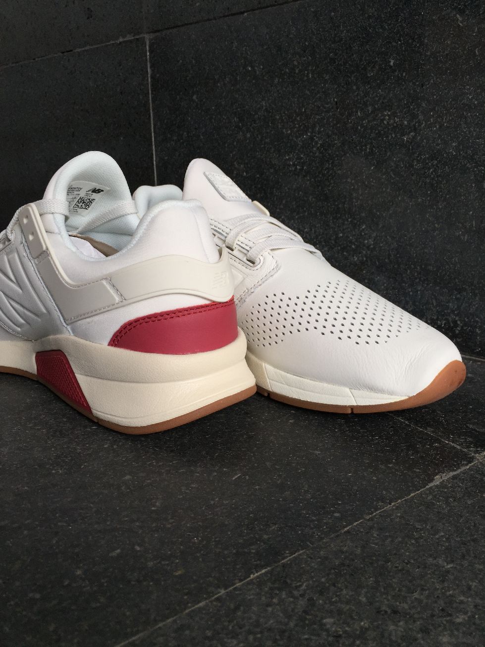 new balance 247 white leather