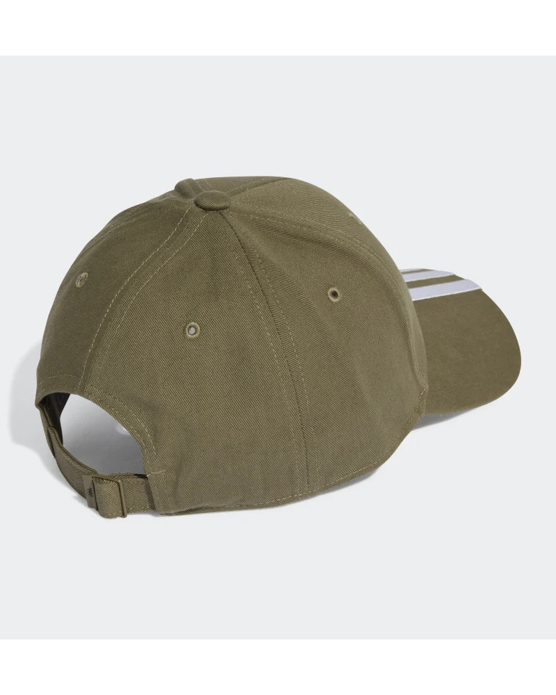 Tabella taglie e misure Cappello con visiera Adidas baseball 3 Stripes Cotone Unisex Verde Oliva