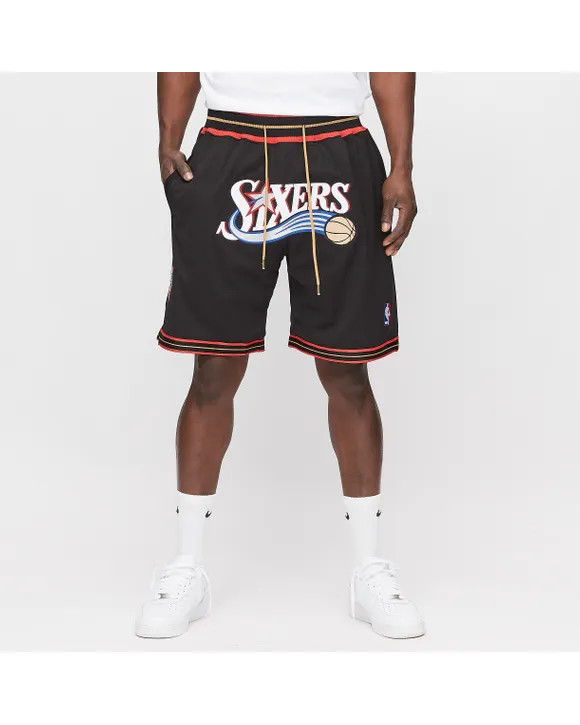Tabella taglie e misure Pantaloncini BASKET just Don Philadelphia 76ERS Sixers NBA Classic HARDWOOD 1999-2000 Nero con tasche uomo
