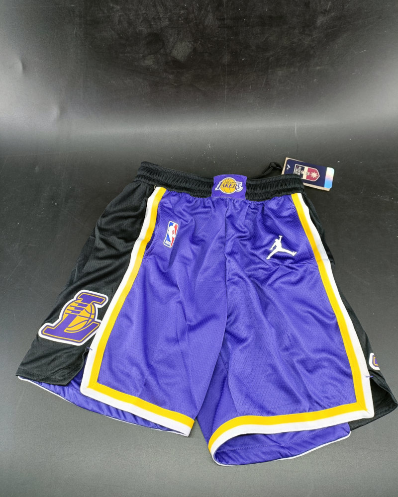 Tabella taglie e misure Pantaloncini BASKET Los Angeles Lakers NBA Nike JORDAN Anthony Viola con tasche poliestere