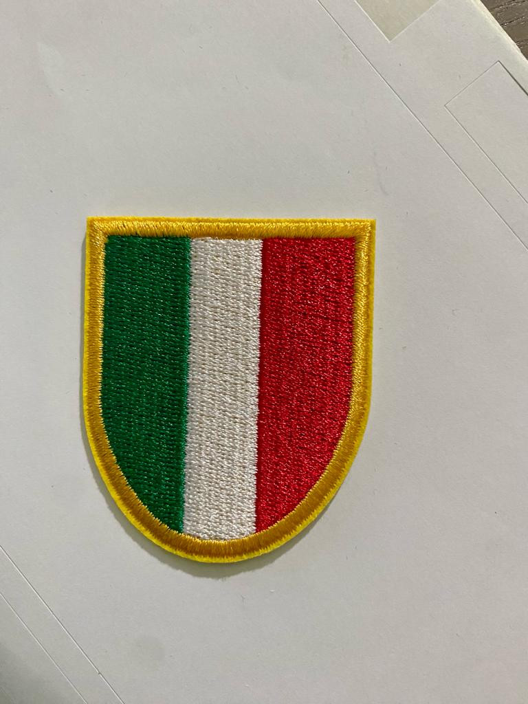 Tabella taglie e misure Toppa patch badge SCUDETTO serie A Italiana anni 90\' Milan Juventus