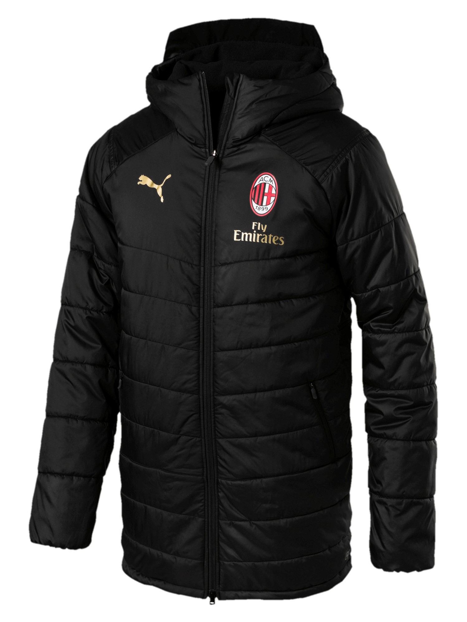 Ac Milan Puma Piumino Giubbotto Giaccone Long jacket 2018 19 versione Panchina