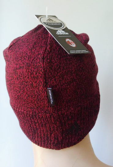 Tabella taglie e misure Cappello Milan Rosso Invernale di lana Originale Adidas BEANIE Unisex 2017 18