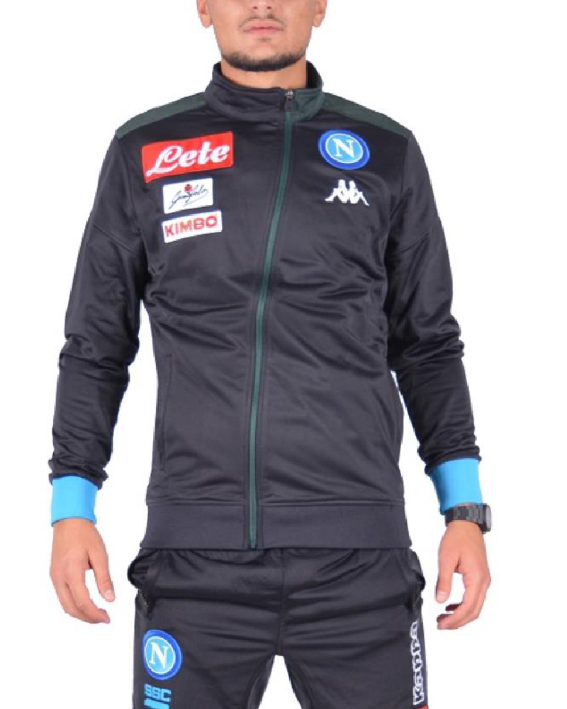 Napoli Naples Kappa Tuta Allenamento Tracksuit versione panchina ABECO 2018 19