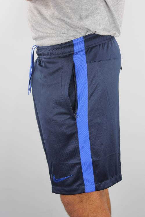 Barcelona Nike Pantaloncini Knit Longer Shorts Hose Navy Men ZIP