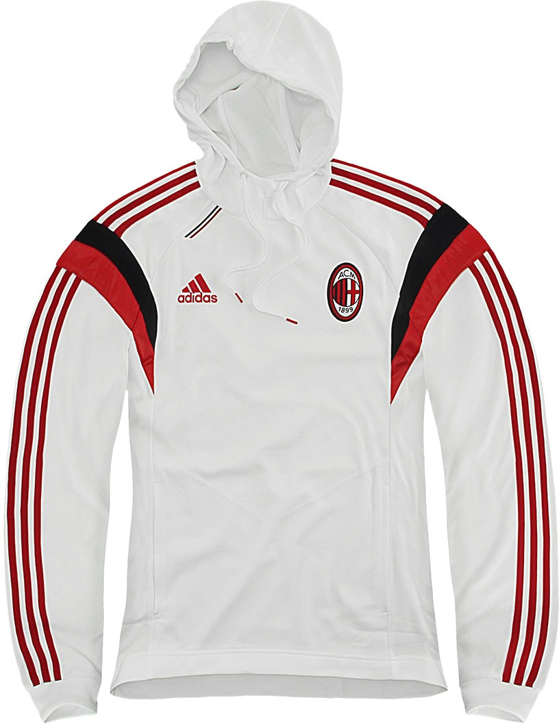 Ac Milan Hoodie
 Ac Milan Adidas Training Sweatshirt Felpa Sweat Top HD Hoo 2014 15