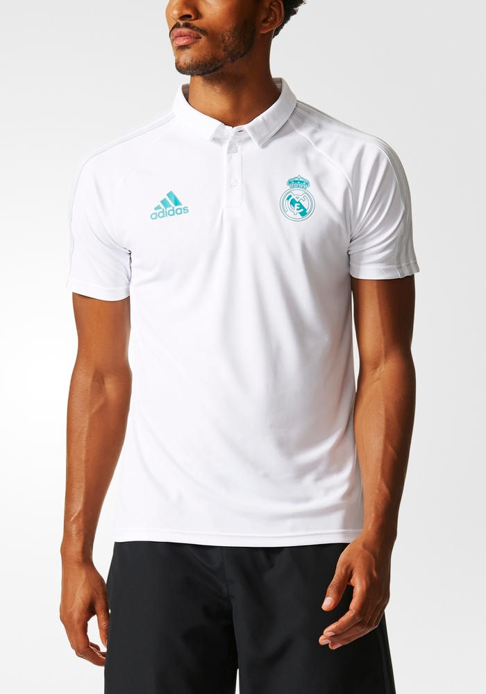 Real Madrid Adidas Polo Maglia Shirt White Cl 2017 18 Ebay real madrid adidas polo maglia shirt white cl 2017 18 ebay