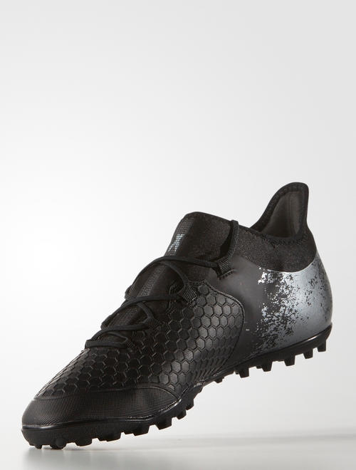 Football boots shoes Adidas Cleats X 16.2 with sock Black Turf Trainers