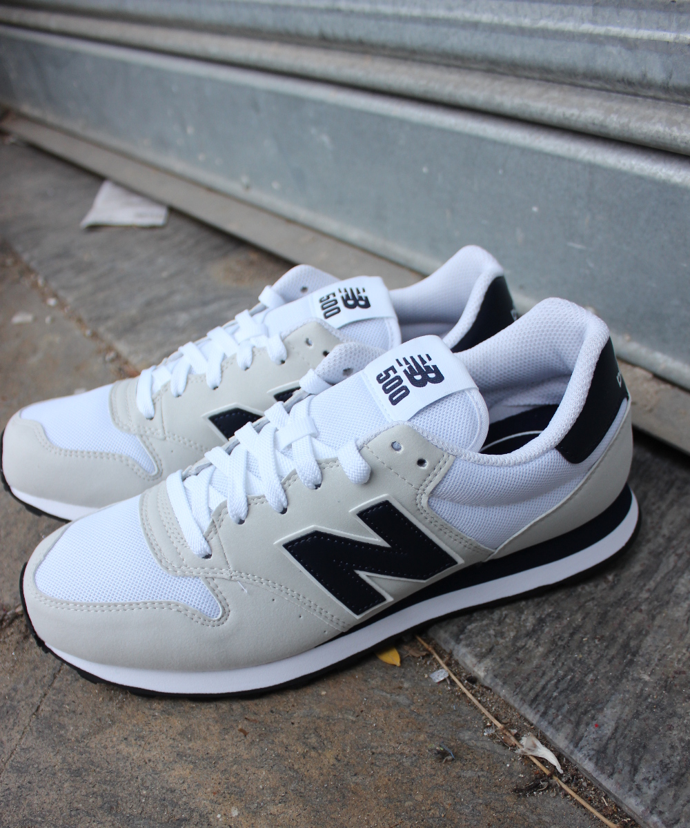new balance gm500 bianche