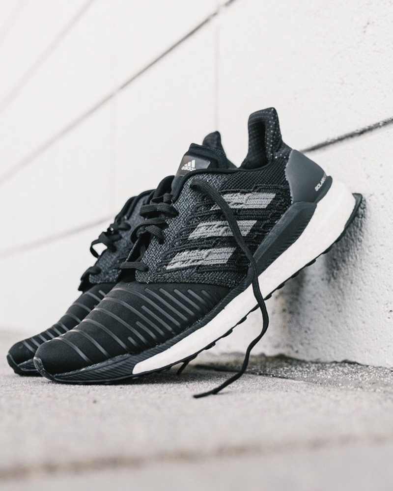 Adidas Running Zapatos Tenis Zapatillas Hombre Negro Solar gota Boost 10 mm Adidas Running Zapatos Tenis Zapatillas Hombre Negro Solar gota Boost 10 mm