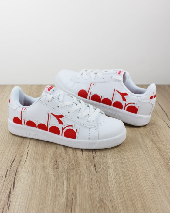 diadora sneakers bambino rosso