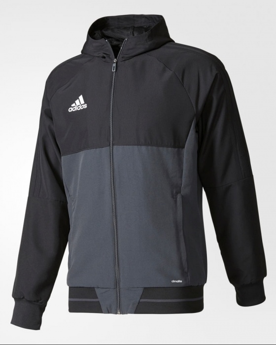 giacca adidas nera con cappuccio