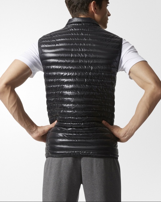 piumino smanicato uomo adidas