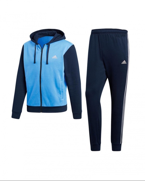 tuta adidas uomo azzurra