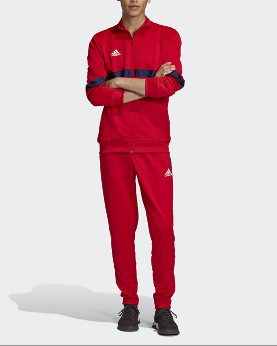 adidas slim fit tango tapered mens training tracksuit zip bottoms pants sports