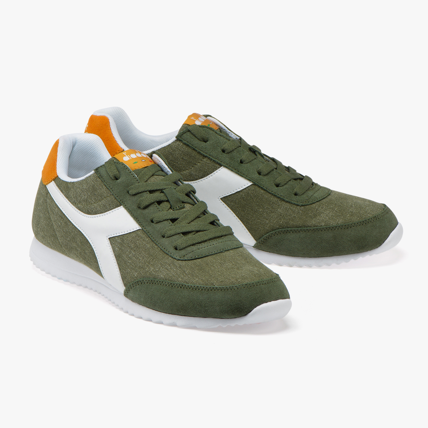 Diadora Scarpe Sneakers Sportive Ginnastica Tennis JOG LIGHT C Verde Oliva Uom Diadora Scarpe Sneakers Sportive Ginnastica Tennis JOG LIGHT C Verde Oliva Uom