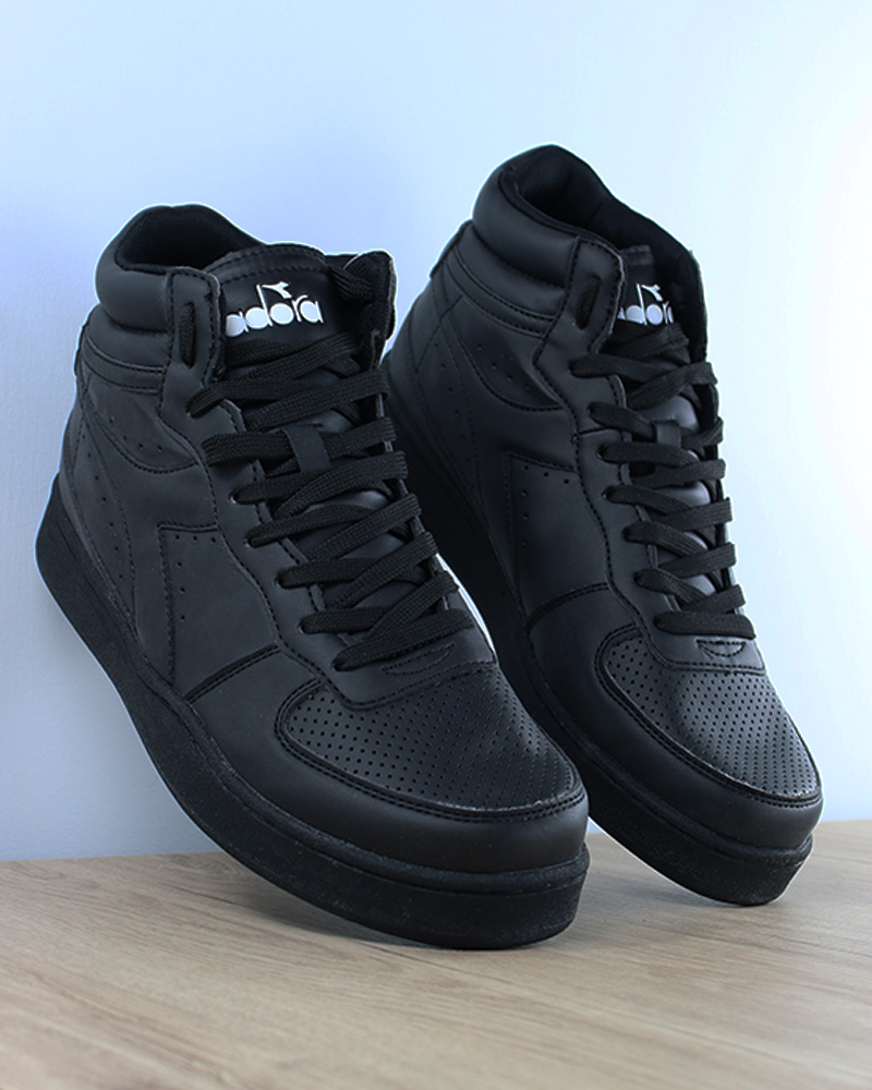 Diadora Scarpe Sportive Nero Mid Sneakers Playground Basket High Rqqgwrd