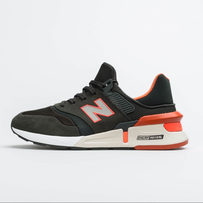 new balance 997 uomo verde