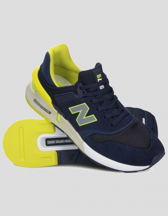 new balance giallo blu