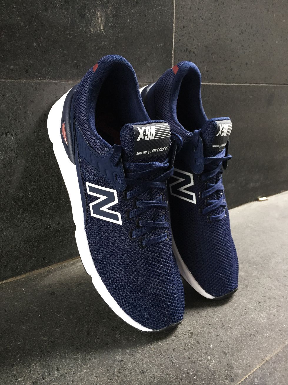 new balance x90 blu new balance x90 blu