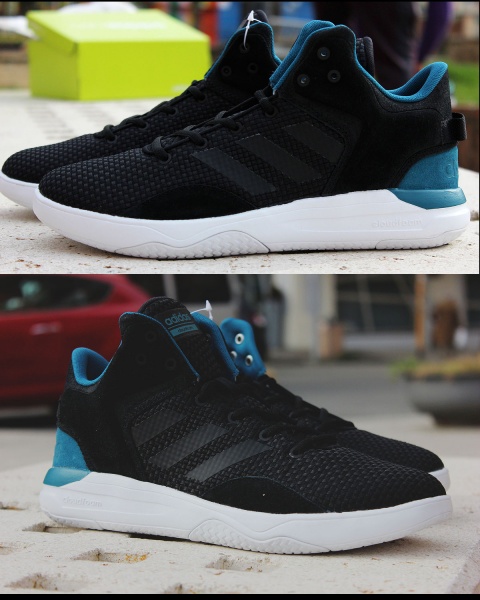 adidas neo men's cloudfoam revival mid basketball shoe adidas neo men's cloudfoam revival mid basketball shoe
