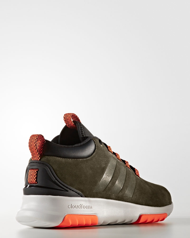 ADIDAS cloudfoam Racer Verde Da Uomo Scarpe da ginnastica UK 9 ADIDAS cloudfoam Racer Verde Da Uomo Scarpe da ginnastica UK 9