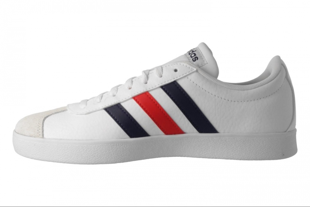 Adidas VL Scarpe da uomo in pelle scamosciata Court Ginnastica Calzature Sportive Nero/Bianco Adidas VL Scarpe da uomo in pelle scamosciata Court Ginnastica Calzature Sportive Nero/Bianco