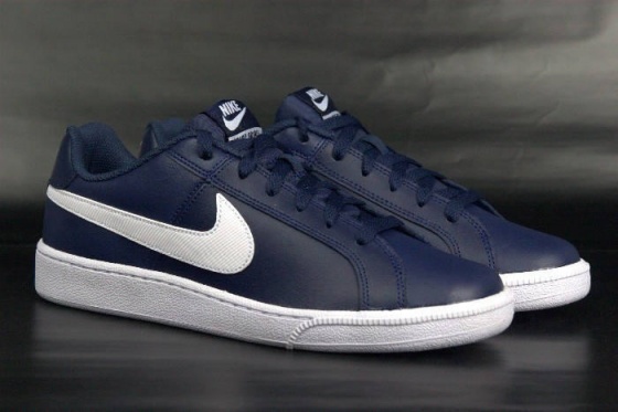 nike court royale navy blue sneakers