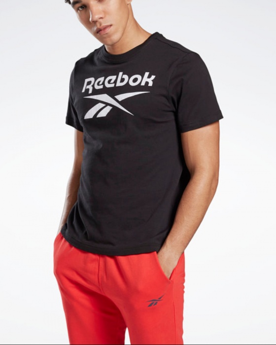 reebok vetements uomo nero