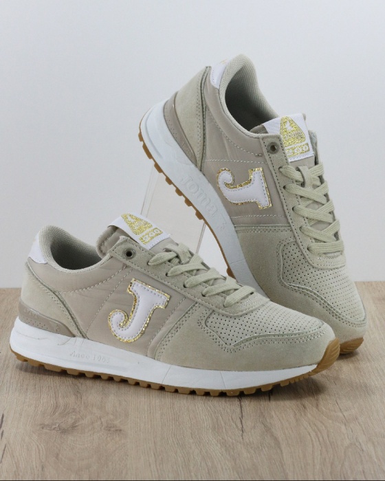 scarpe sportive beige