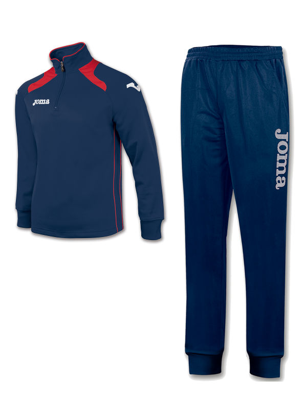 Joma Tuta Allenamento Training Tracksuit Poly Champion Half Zip Uomo ...