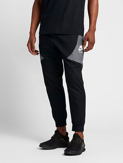 International Nike Trousers pants 2017 Black stretch Men Zip pocket | eBay