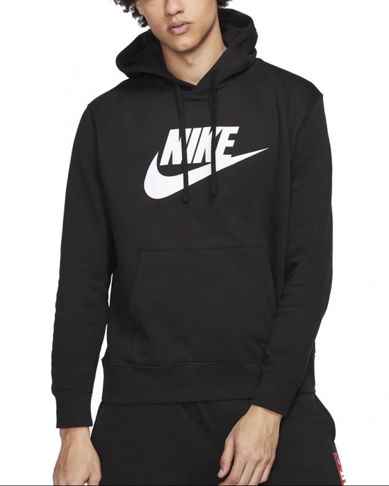 pull a capuche nike noir homme