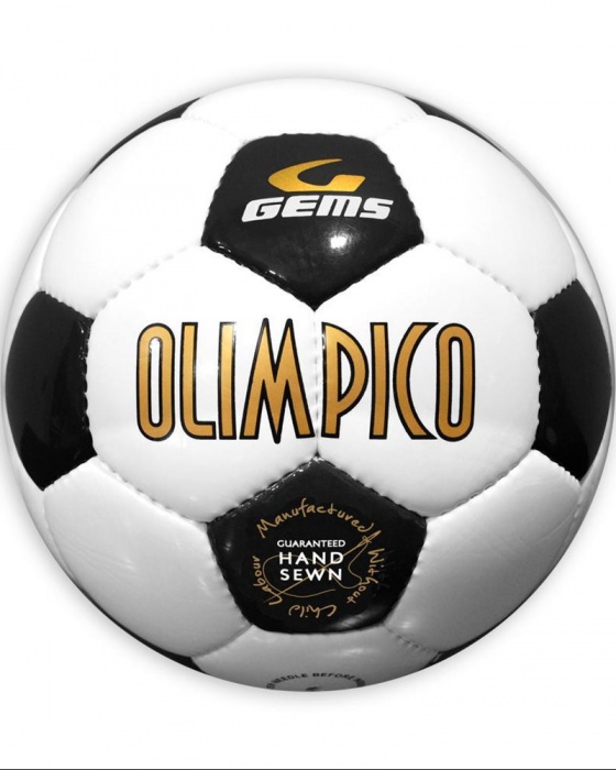 Gems Pallone Football Calcio Bianco Nero Olimpico V eBay