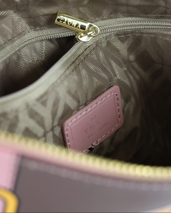 Ynot Sac à main pour femme avec fermeture éclair Motif