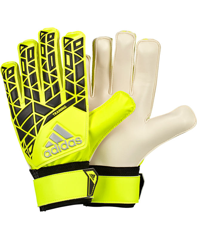 2016 17 Adidas Gant de Gardien Keeper Gloves Ace Training Homme jaune ...