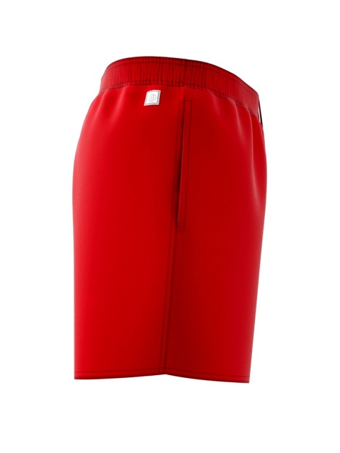 Costume da bagno nuoto mare Piscina pantaloncini Adidas SHORT LENGTH SOLID uomo Rosso - Swimsuit swimming sea Pool shorts Adidas SHORT LENGTH SOLID man Red - Maillot de bain natation mer Pool short Adidas SHORT LENGTH SOLID homme rouge - Badeanzug schwimm meer Pool shorts Adidas SHORT LENGTH SOLID mann rot