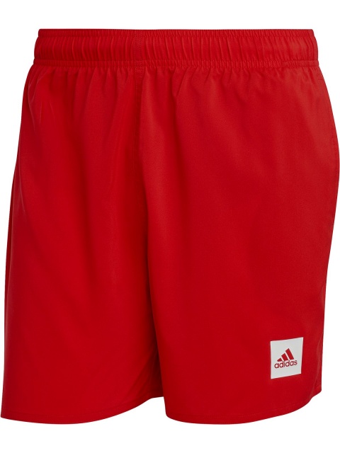 Costume da bagno nuoto mare Piscina pantaloncini Adidas SHORT LENGTH SOLID uomo Rosso - Swimsuit swimming sea Pool shorts Adidas SHORT LENGTH SOLID man Red - Maillot de bain natation mer Pool short Adidas SHORT LENGTH SOLID homme rouge - Badeanzug schwimm meer Pool shorts Adidas SHORT LENGTH SOLID mann rot