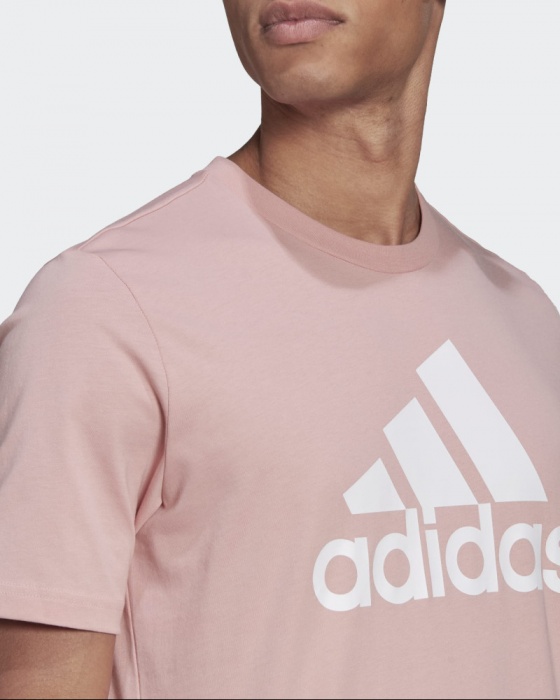 T shirt adidas uomo rosa top