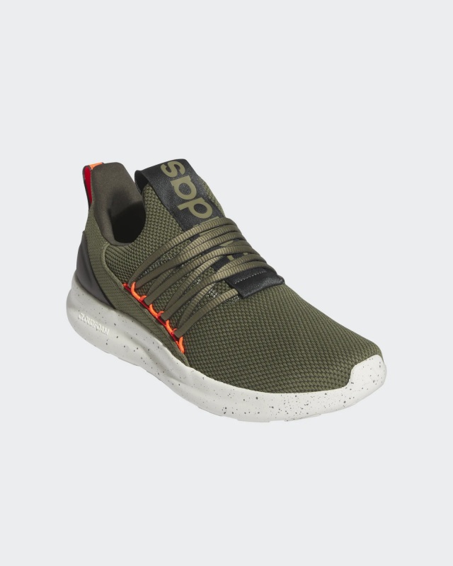 Scarpe Sportive Sneakers Adidas Lite Racer Adapt 7.0 Uomo Verde Oliva - Sports Shoes Sneakers Adidas Lite Racer Adapt 7.0 Men's Olive Green - Chaussures de sport Baskets Adidas Lite Racer Adapt 7.0 Homme Vert olive - Sportschuhe Sneakers Adidas Lite Racer Adapt 7.0 Herren Olivgrün