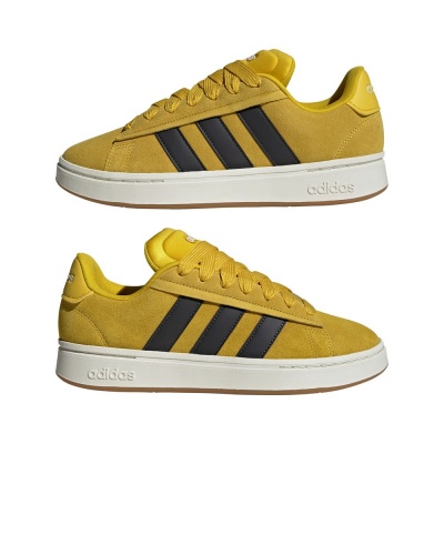 Scarpe Sportive Sneakers Adidas Grand Court Alpha 00s UNISEX Giallo Grigio - Sports Shoes Sneakers Adidas Grand Court Alpha 00s UNISEX Yellow Grey - Chaussures de sport Baskets Adidas Grand Court Alpha 00s UNISEX Jaune Gris - Sportschuhe Sneakers Adidas Grand Court Alpha 00s UNISEX Gelb Grau