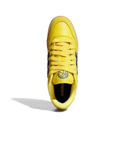 Scarpe Sportive Sneakers Adidas Rapid Court Low uomo Giallo - Sports Shoes Sneakers Adidas Rapid Court Low Mens Yellow - Chaussures de sport sneakers Adidas Rapid Court Low Homme Jaune - Sportschuhe Turnschuhe Adidas Rapid Court Low Herren Gelb