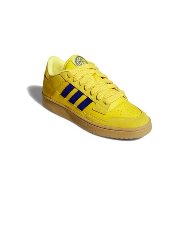 Scarpe Sportive Sneakers Adidas Rapid Court Low uomo Giallo - Sports Shoes Sneakers Adidas Rapid Court Low Mens Yellow - Chaussures de sport sneakers Adidas Rapid Court Low Homme Jaune - Sportschuhe Turnschuhe Adidas Rapid Court Low Herren Gelb