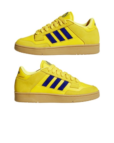Scarpe Sportive Sneakers Adidas Rapid Court Low uomo Giallo - Sports Shoes Sneakers Adidas Rapid Court Low Mens Yellow - Chaussures de sport sneakers Adidas Rapid Court Low Homme Jaune - Sportschuhe Turnschuhe Adidas Rapid Court Low Herren Gelb