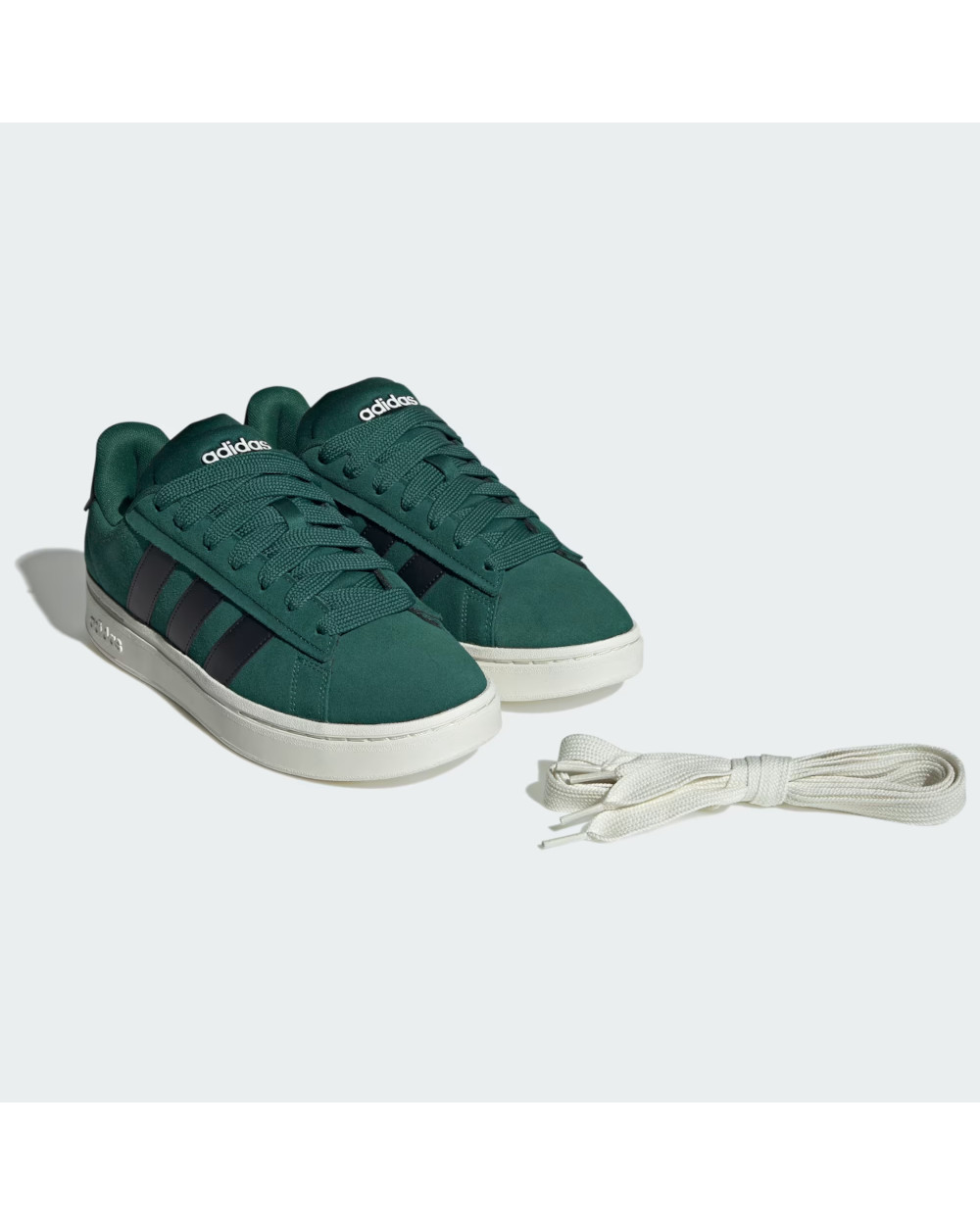 Chaussures sportif Sneakers offres Unisex Adidas Grand Court Alpha 00s Vert