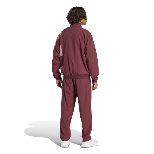 Tuta Sportiva ADIDAS Tuta Sportswear ColorBlock Woven Amaranto - ADIDAS Tracksuit Sportswear Tracksuit ColorBlock Woven Amaranth - ADIDAS Survêtement Sportswear Survêtement ColorBlock Tissé Amarante - ADIDAS Trainingsanzug Sportswear Trainingsanzug ColorBlock Woven Amaranth