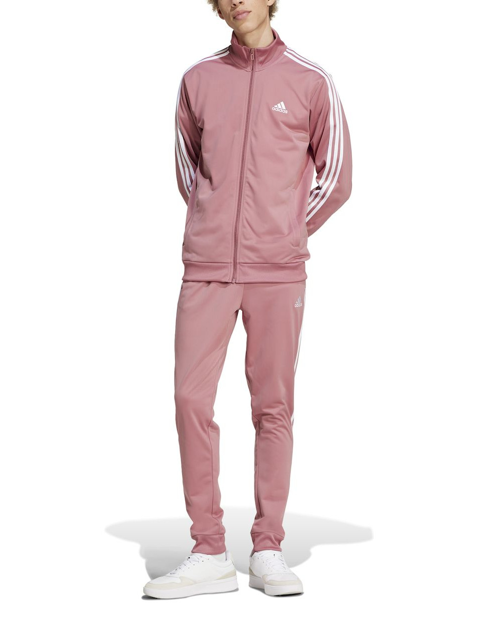 Sportswear Essentials Adidas Ess 3s Knit Suit Damen Trainingsanzug