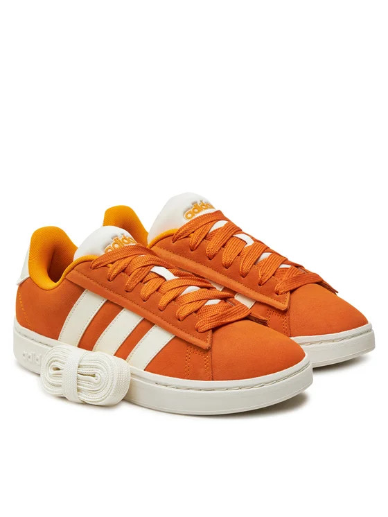 Chaussures sportif Sneakers vente en gros Unisex Adidas Grand Court Alpha 00s Orange
