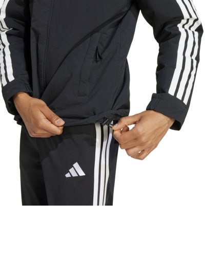 Giubbino Giubbotto Giacca Imbottita ADIDAS 3S Hd Insuled Uomo Nero - ADIDAS 3S Hd Insuled Padded Jacket Men's Jacket Black - Veste matelassée isolante ADIDAS 3S HD pour homme, noire - ADIDAS 3S Hd Insulated Padded Jacket Herren Jacke Schwarz