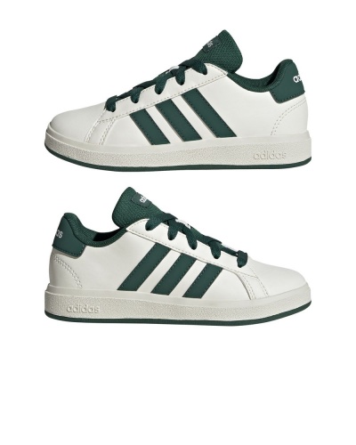 Scarpe sportive Sneakers Adidas GRAND COURT 2.0 K Ragazzo Donna Lifestyle Bianco Verde - Sports Shoes Sneakers Adidas GRAND COURT 2.0 K Boy Women Lifestyle White Green - Chaussures de sport Baskets Adidas GRAND COURT 2.0 K Garçon Femme Lifestyle Blanc Vert - Sportschuhe Sneakers Adidas GRAND COURT 2.0 K Junge Frau Lifestyle Weiß Grün